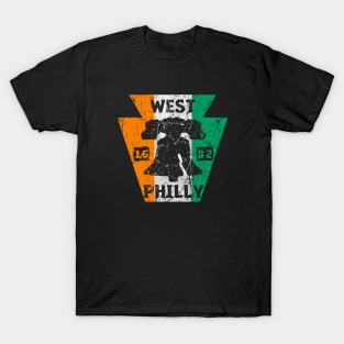 Vintage Irish West Philly Philadelphia Ireland Flag Philly Fan Irish American Original T-Shirt